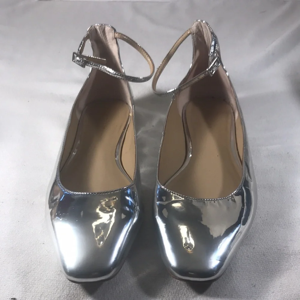 Ann Taylor sleek silver